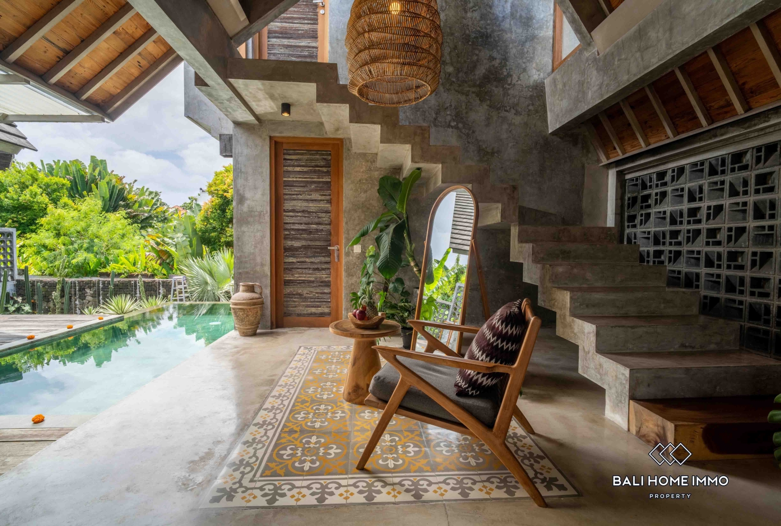 VILLA DE 3 CHAMBRES À COUCHER À LOUER À CANGGU view 10