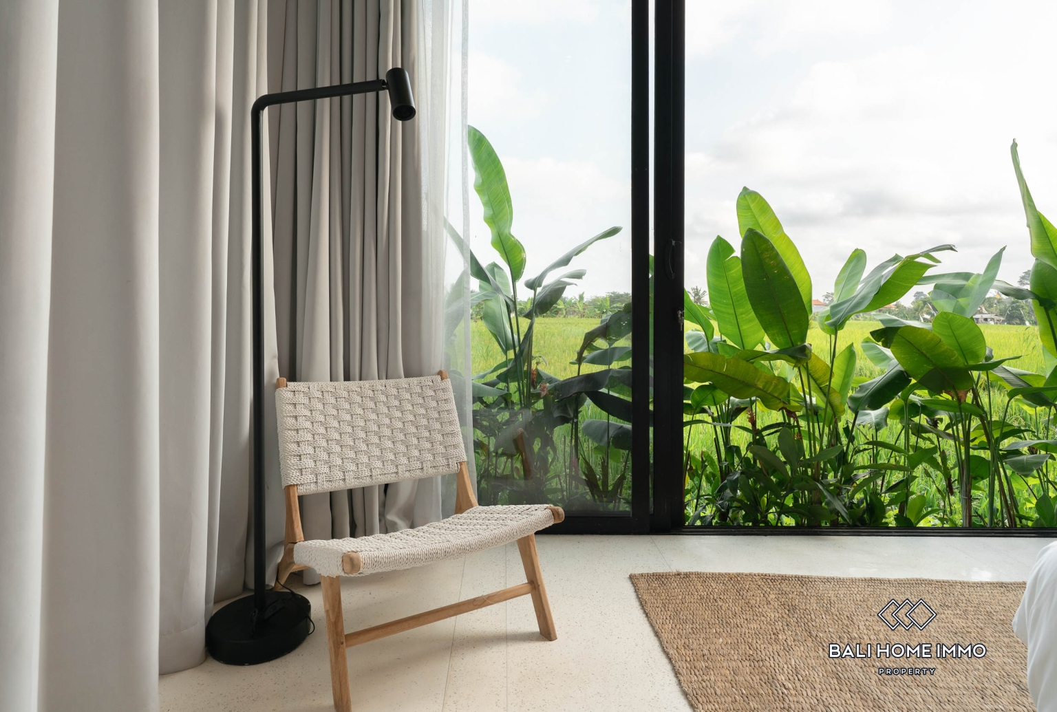 Villa de 3 chambres dans la zone rose avec vue sur les rizières à vendre à Ubud view 14