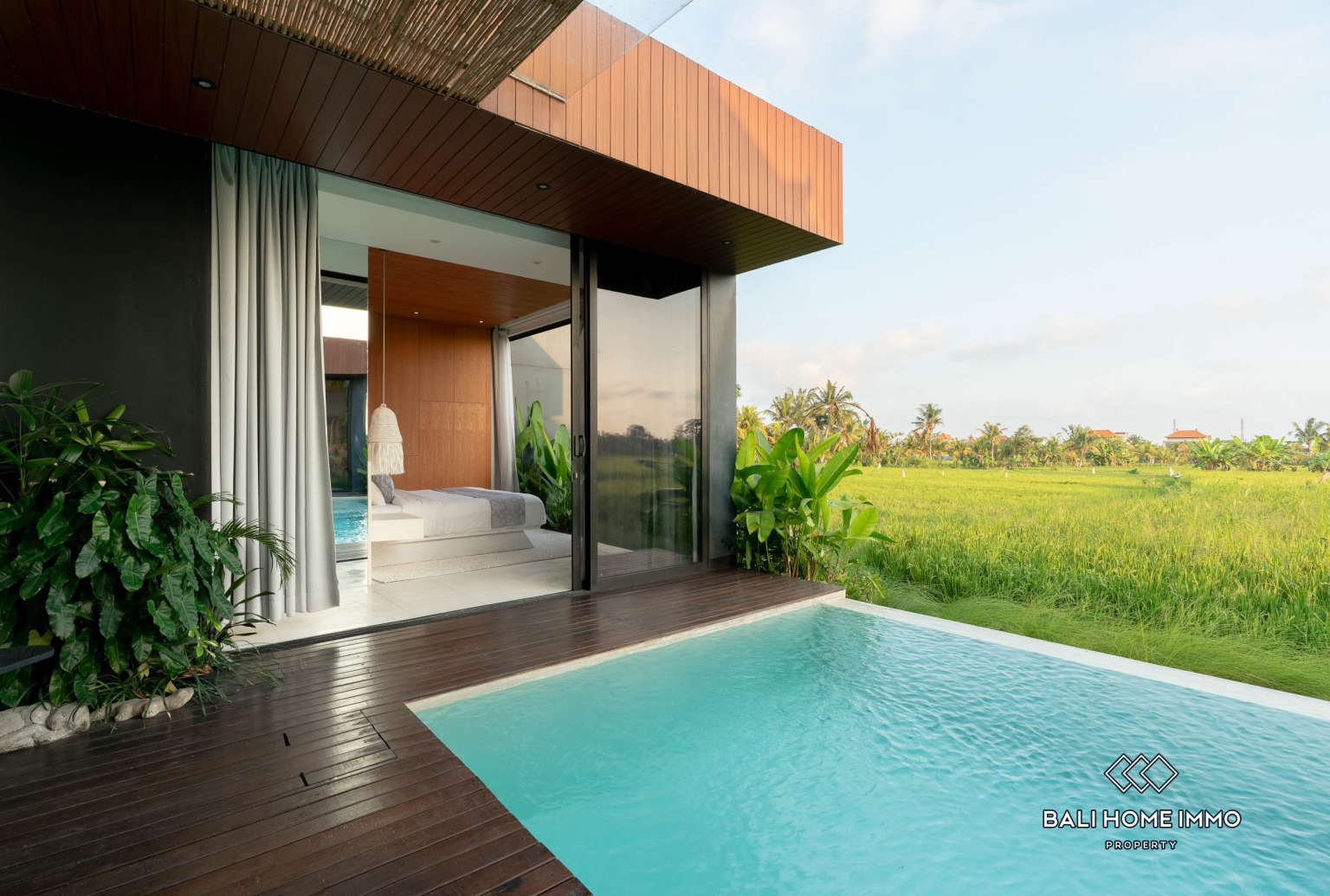 Villa de 3 chambres dans la zone rose avec vue sur les rizières à vendre à Ubud view 18