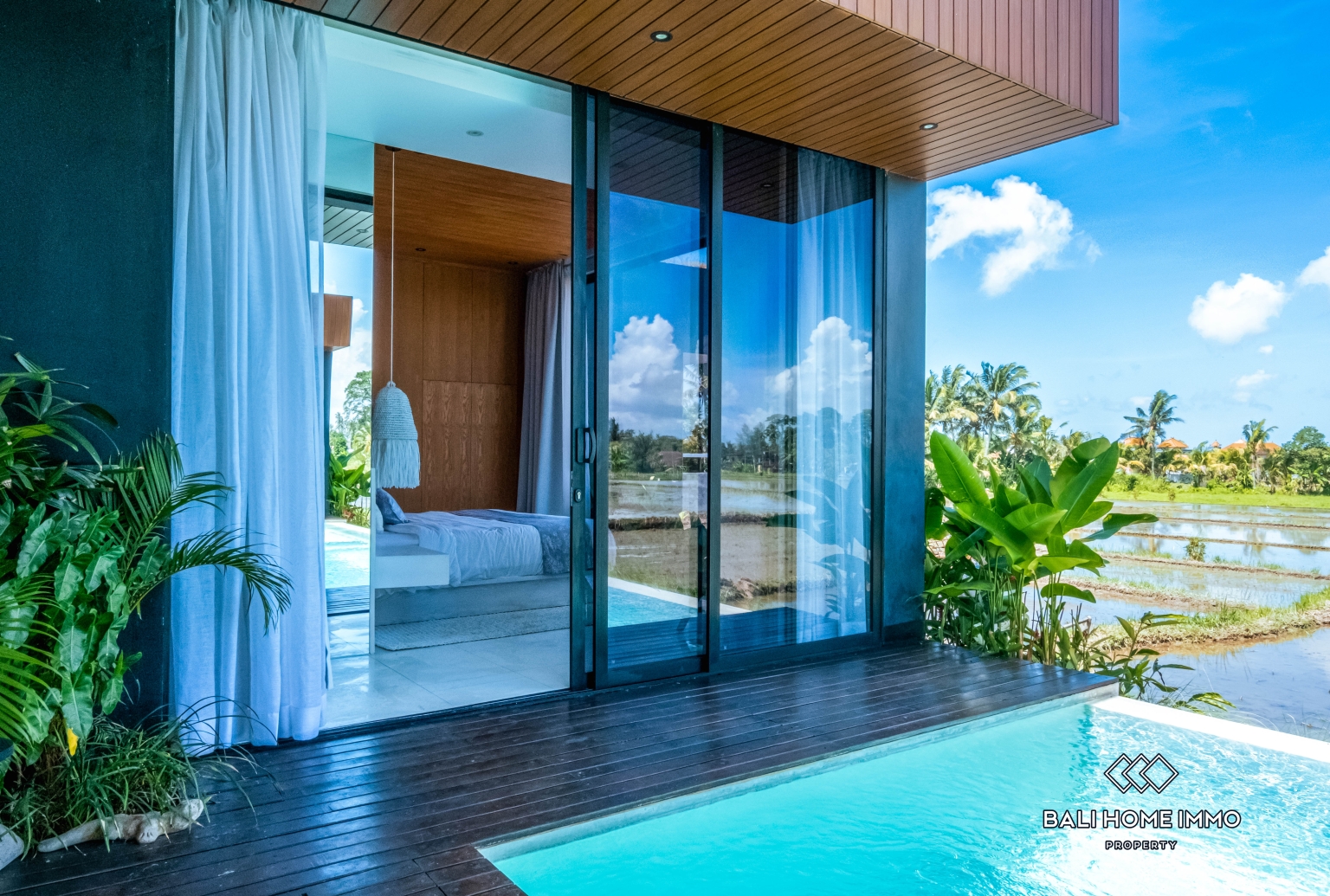 3-Bedroom Pink Zone Villa with Rice Field Views for Sale in Ubud view 19