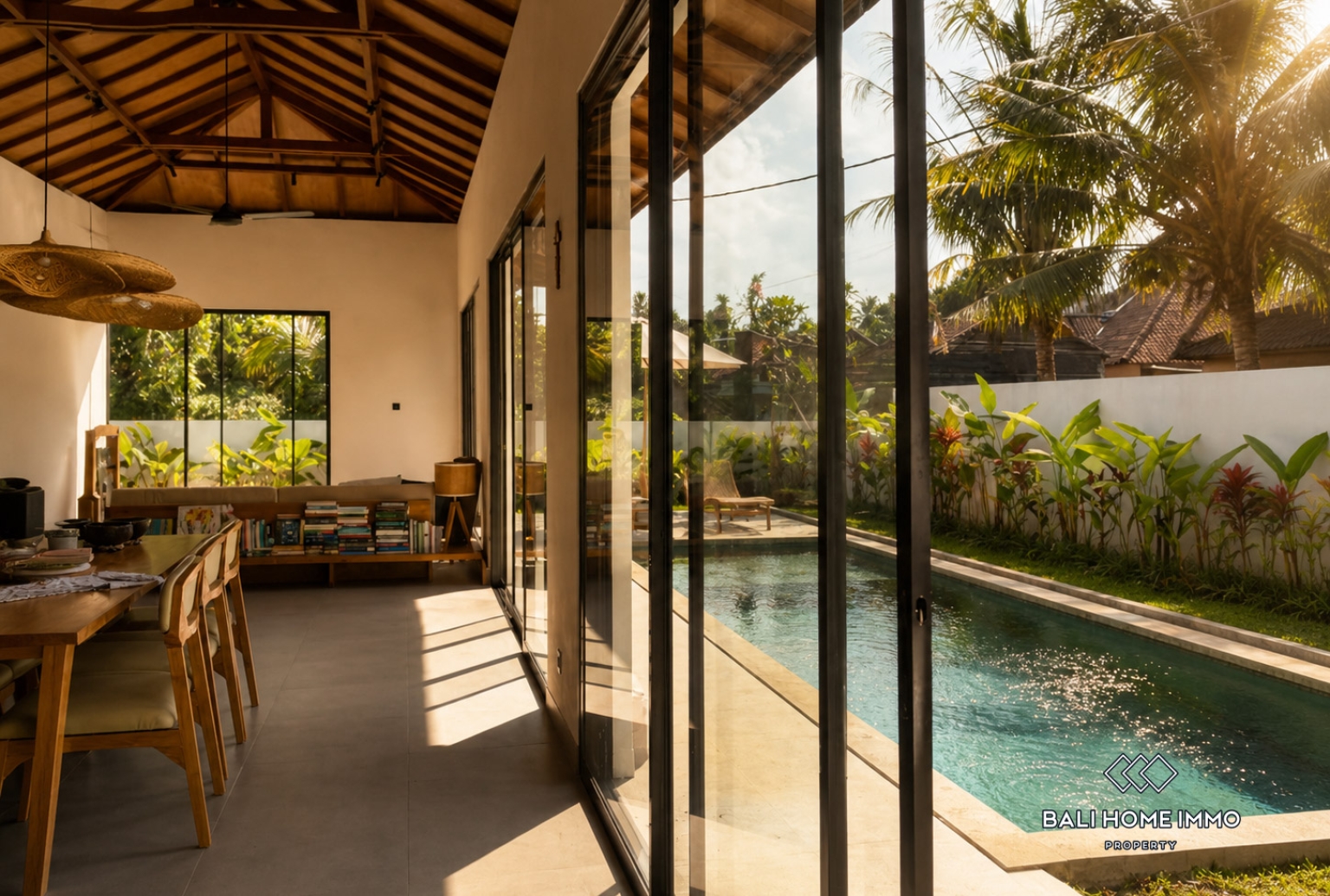 Villa familiale tropicale de 3 chambres à vendre près de l'école internationale de Pejeng, Ubud view 2