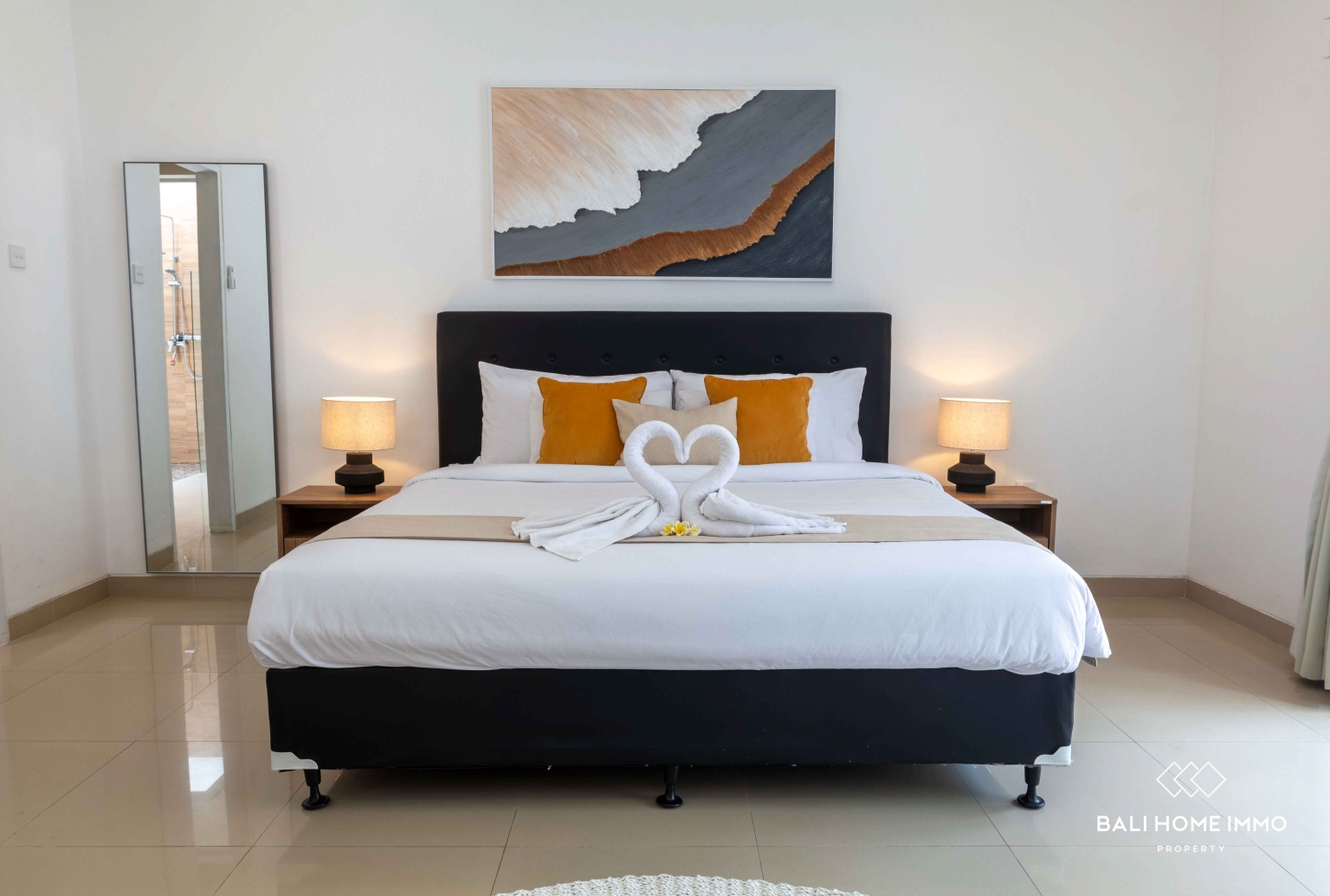 3 bedroom villa for rent in Canggu Berawa view 12