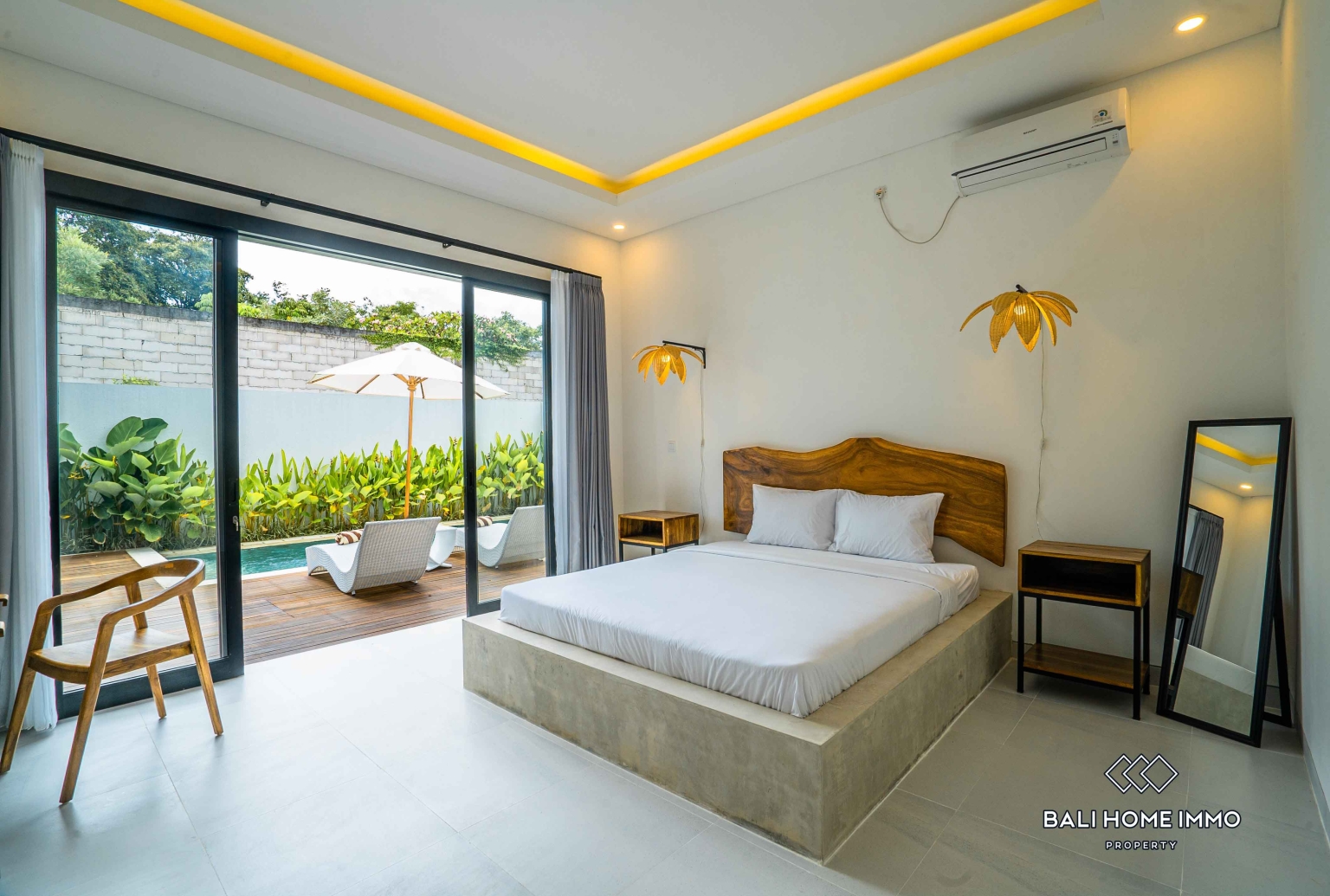 Villa de 3 chambres à louer à Canggu Berawa view 13