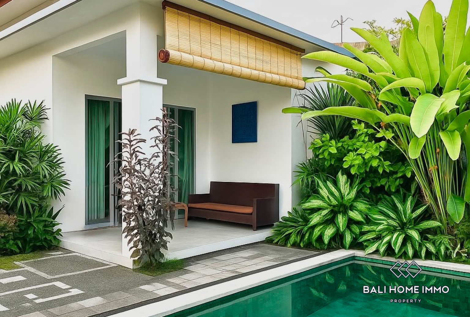 3 Bedroom Villa For Rent in Canggu Residential Side view 16