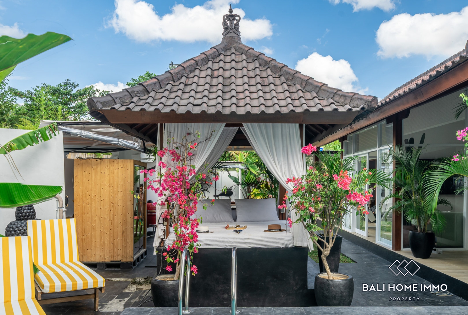 3 Bedroom Villa For Rent in Canggu Residential Side view 18