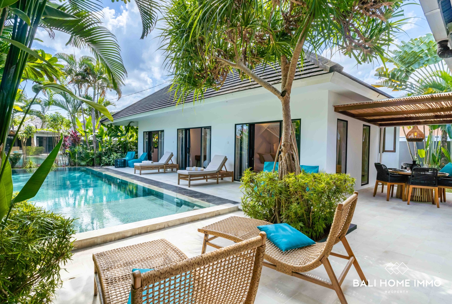 Villa de 3 chambres à louer à Bali Berawa view 2
