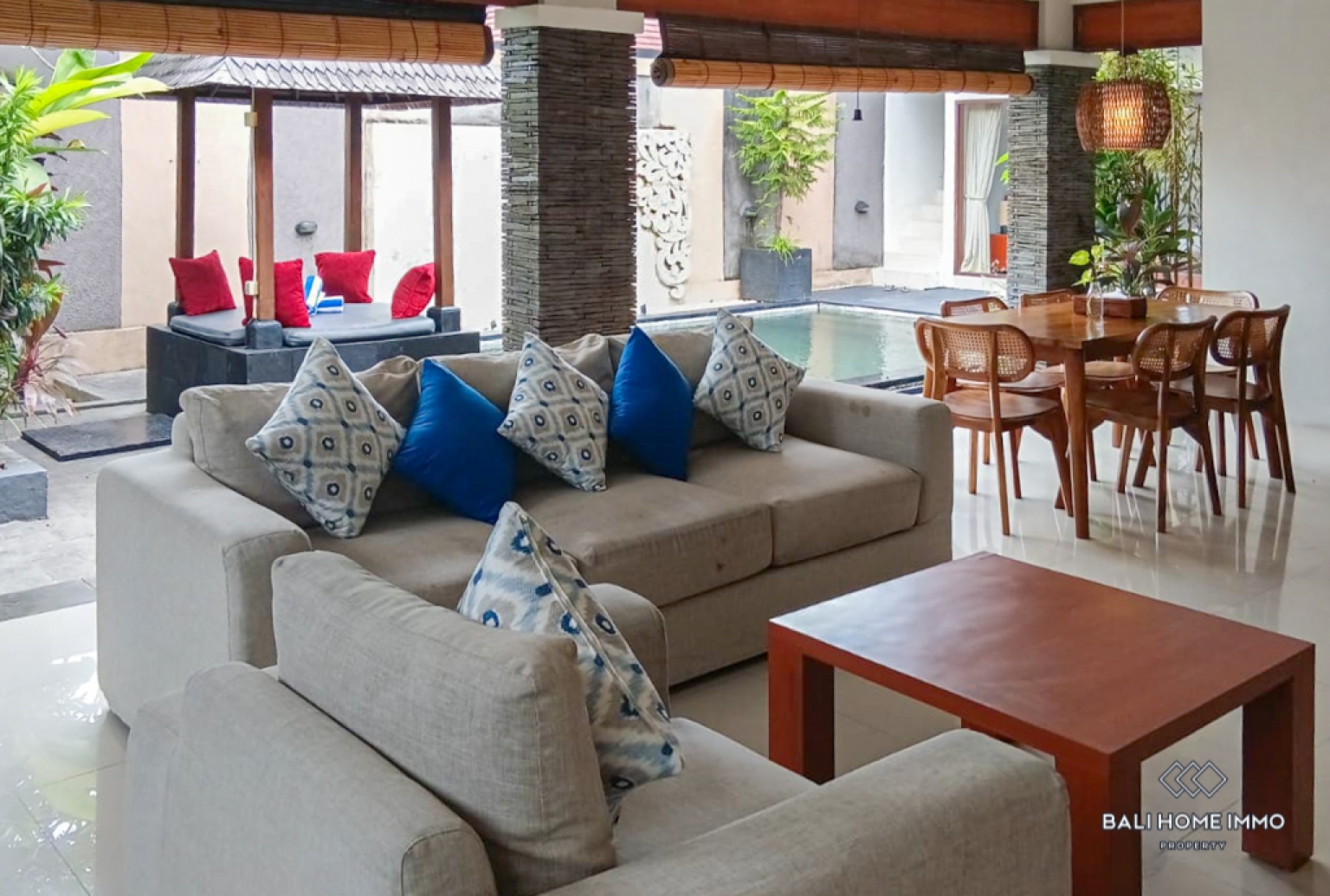 Villa 3 Kamar Disewakan di Bali Nyanyi view 4