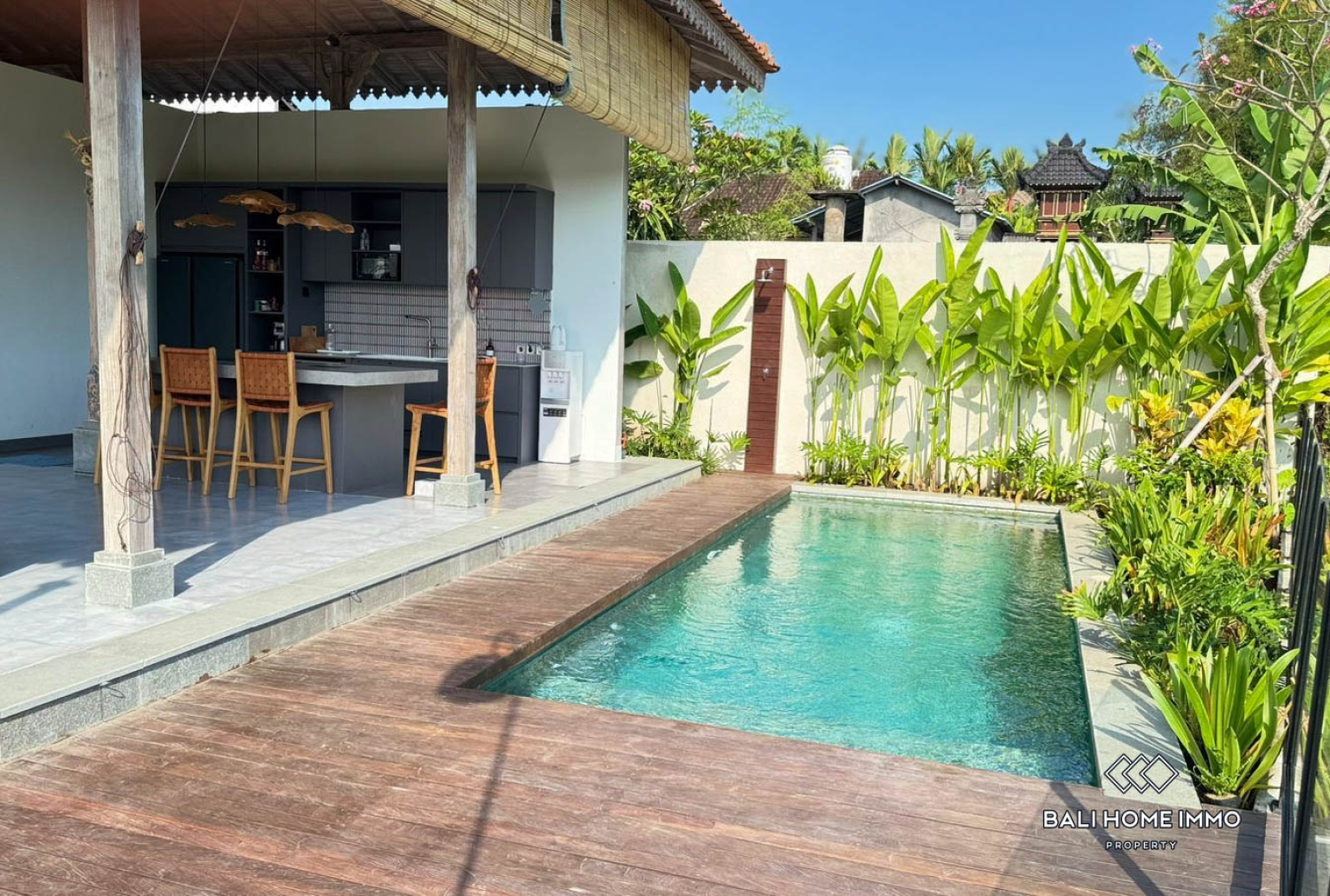 3 Bedroom Villa with Rice Field Views For Rent in Ubud view 15