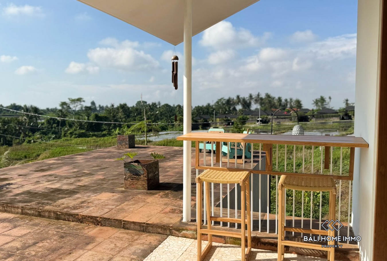 3 Bedroom Villa with Rice Field Views For Rent in Ubud view 13
