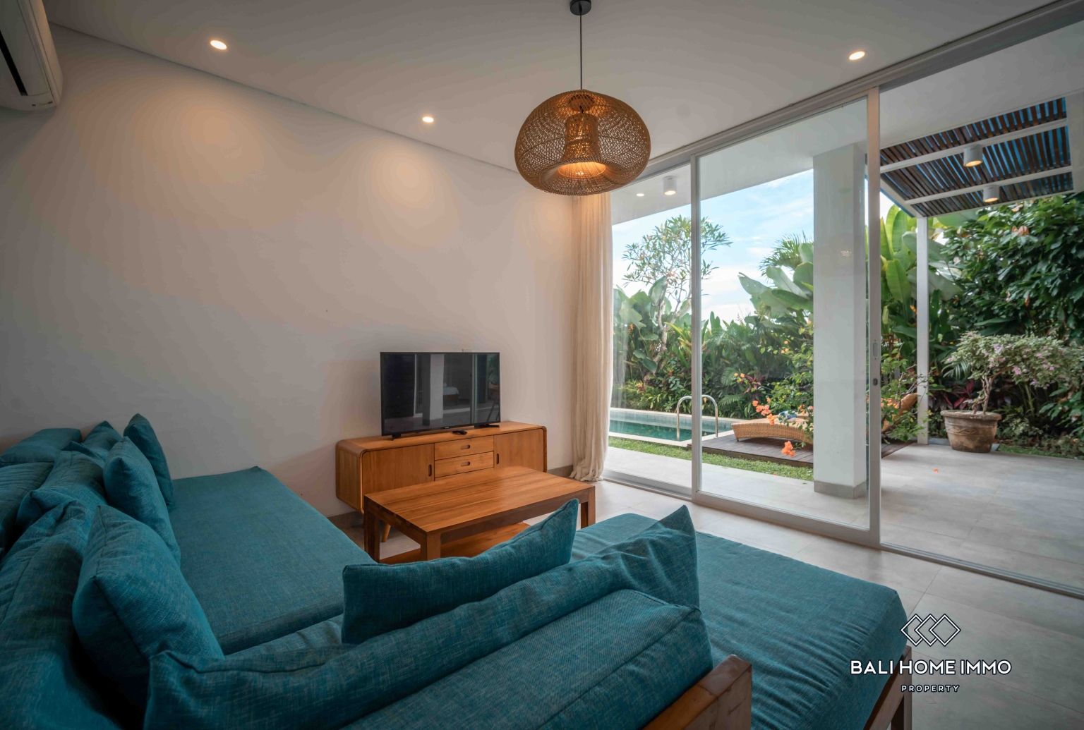 3 bedroom villa with ricefield view for sale in Lodtunduh Ubud view 2