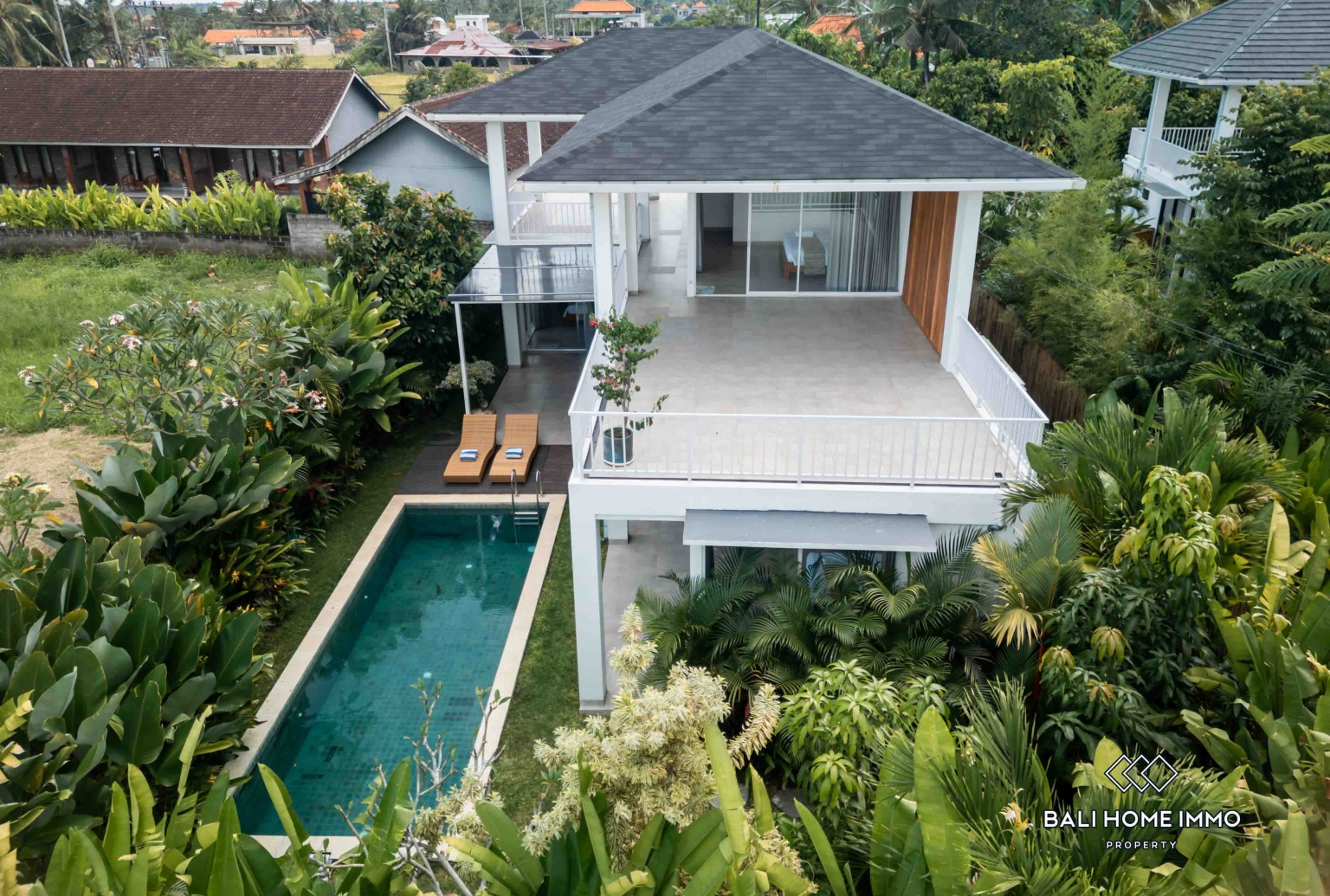 3 bedroom villa with ricefield view for sale in Lodtunduh Ubud view 25