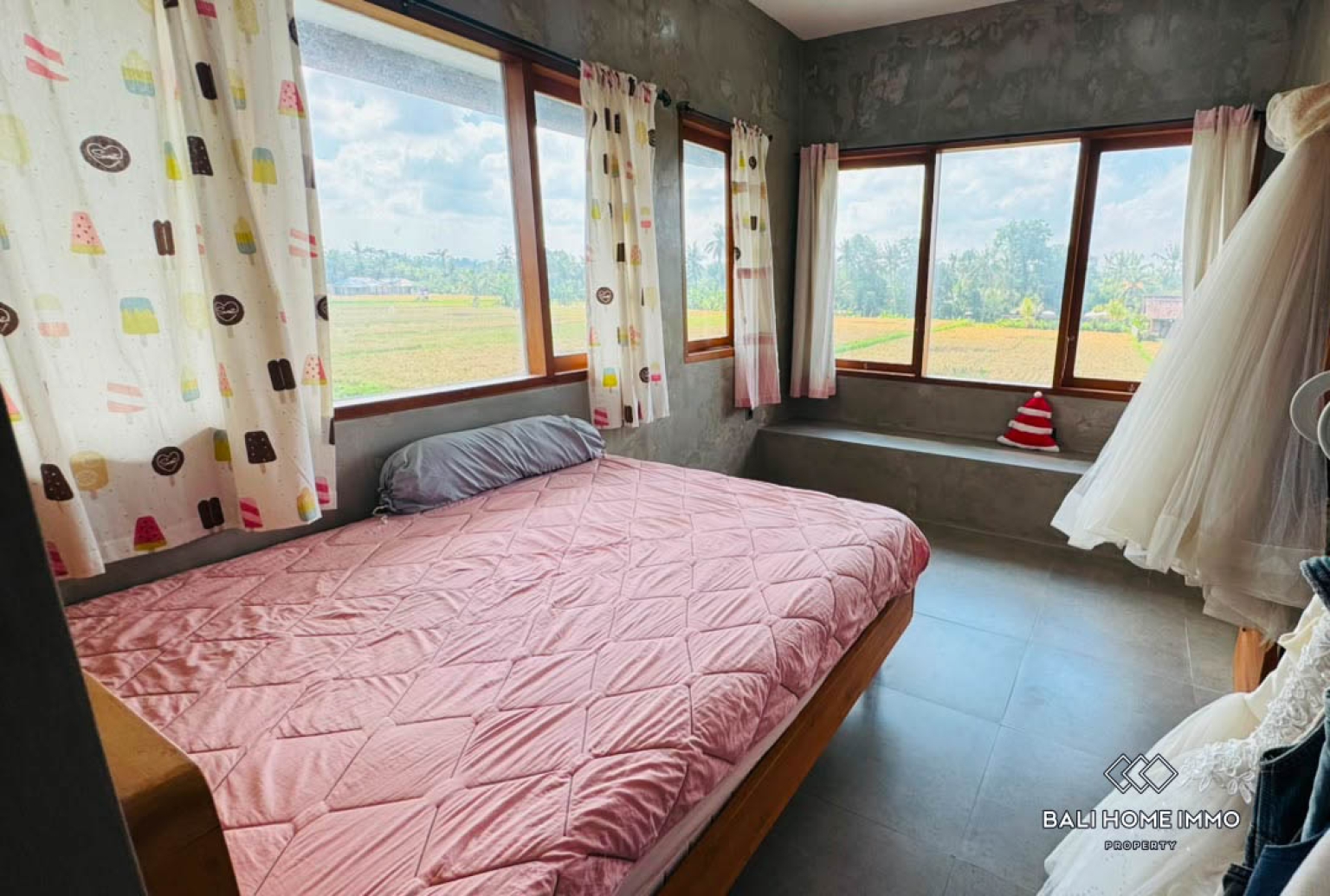 3 Bedroom Villa With Ricefield View For Sale in Ubud view 8