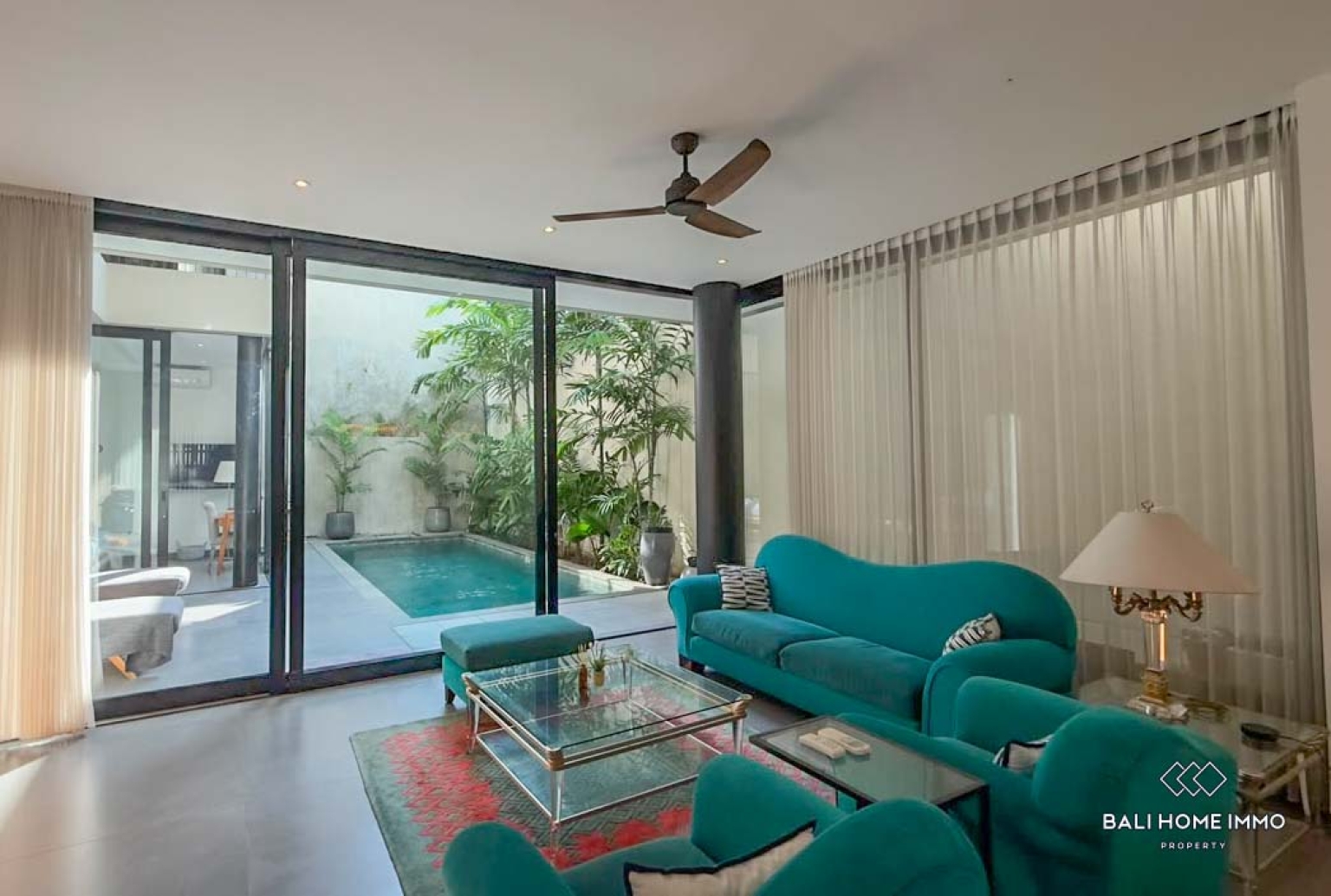 Villa moderne de 3 chambres à louer à distance de marche de la plage de Batu Bolong, Bali Canggu view 2