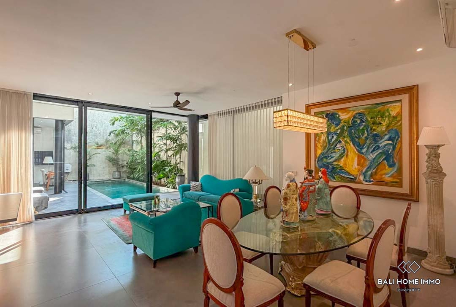 Villa moderne de 3 chambres à louer à distance de marche de la plage de Batu Bolong, Bali Canggu view 4