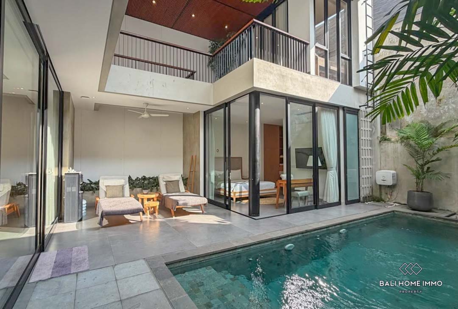Villa moderne de 3 chambres à louer à distance de marche de la plage de Batu Bolong, Bali Canggu view 8