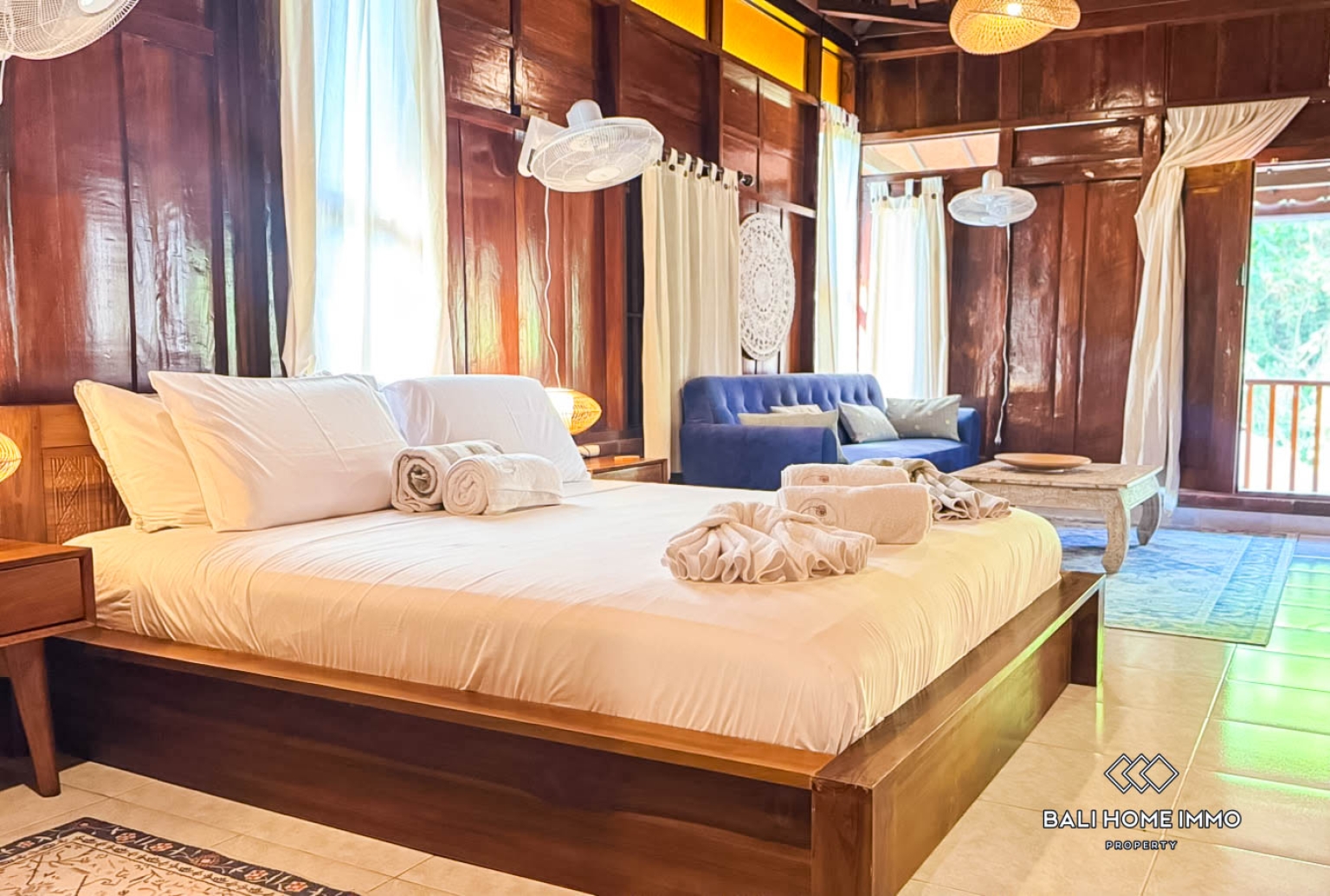 3 BEDROOMS VILLA WITH RIVER VIEW IN SUKAWATI view 11