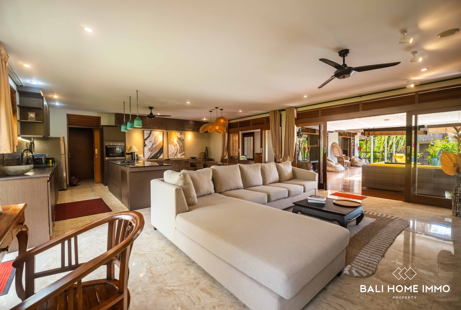 3 units villa with total 7 bedroom for sale and rental in Bali Pererenan view 6