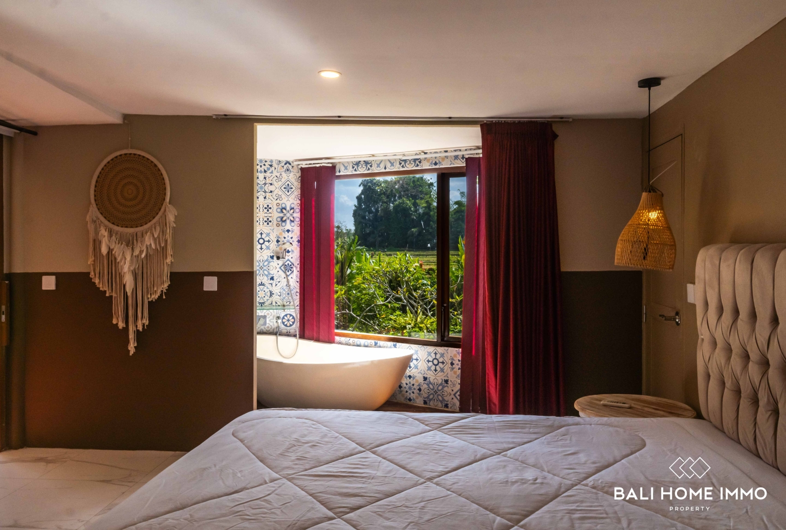 3 units villa with total 7 bedroom for sale and rental in Bali Pererenan view 23