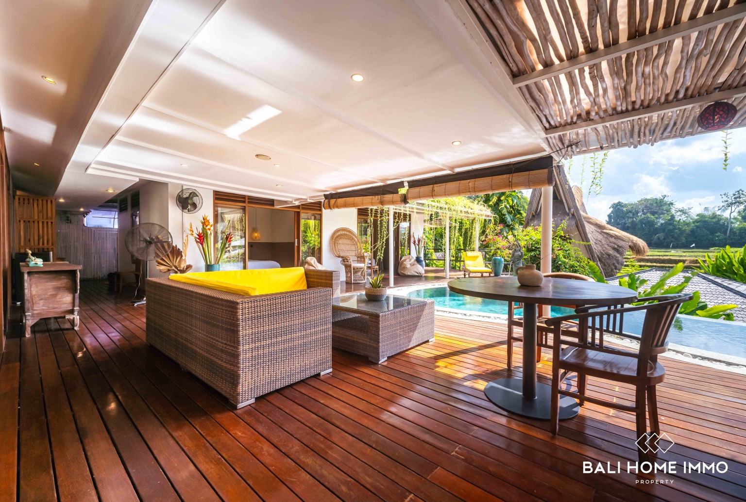 3 units villa with total 7 bedroom for sale and rental in Bali Pererenan view 14