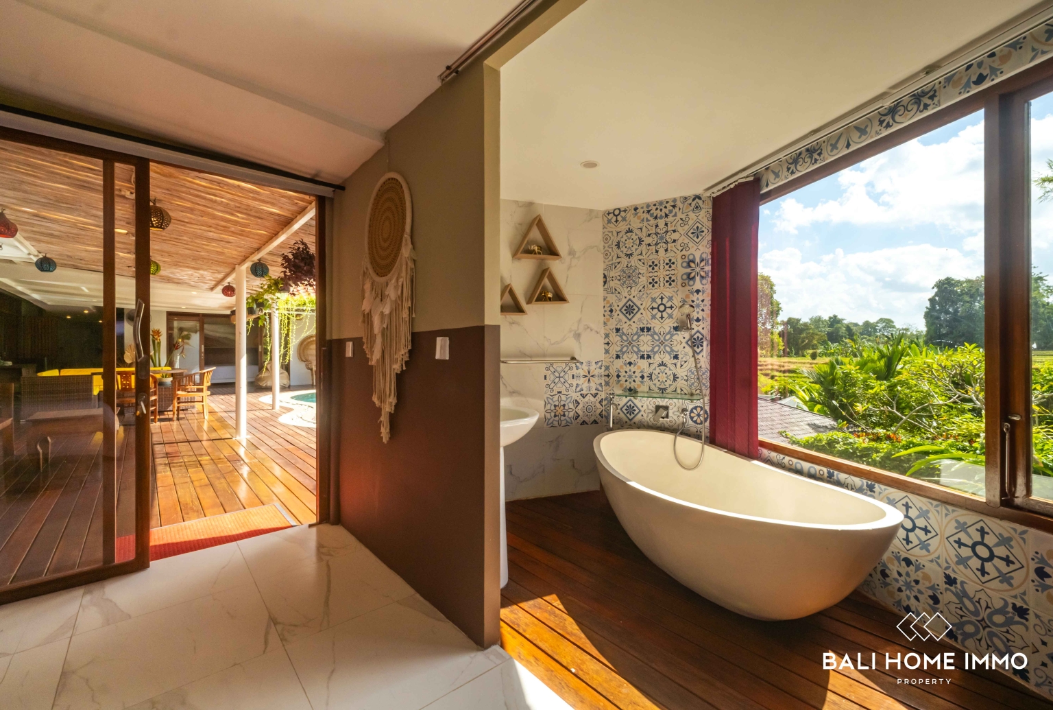 3 units villa with total 7 bedroom for sale and rental in Bali Pererenan view 27