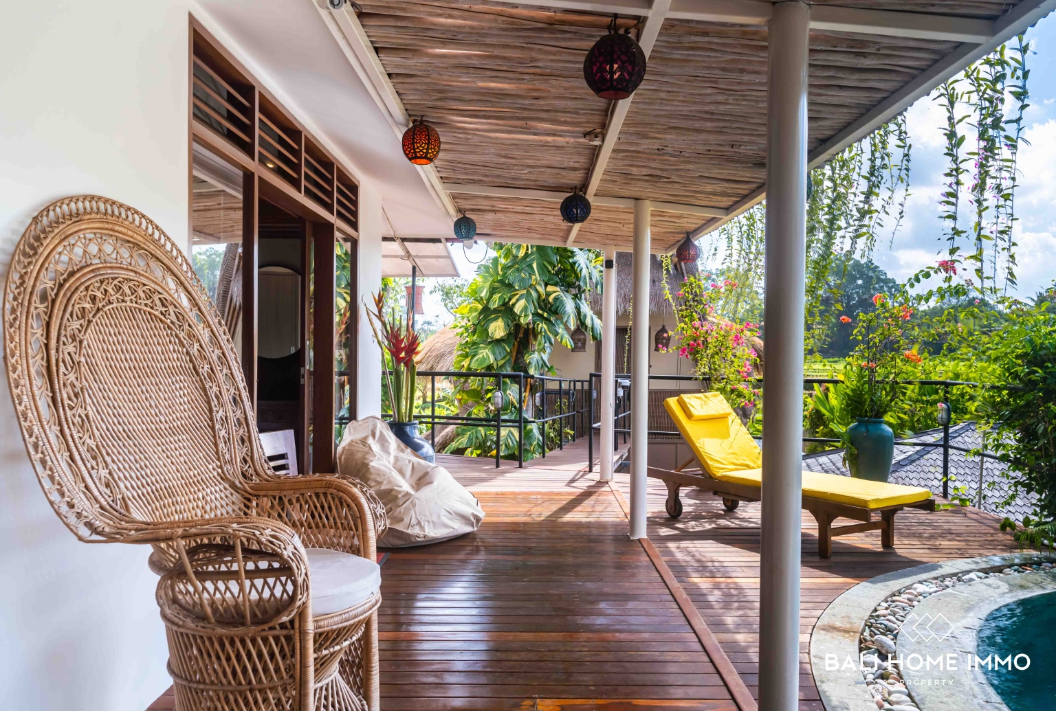 3 units villa with total 7 bedroom for sale and rental in Bali Pererenan view 31