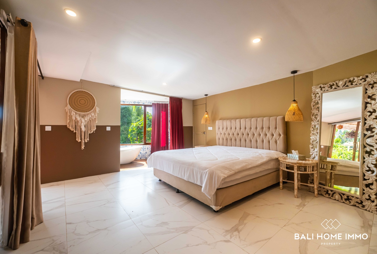 3 units villa with total 7 bedroom for sale and rental in Bali Pererenan view 21