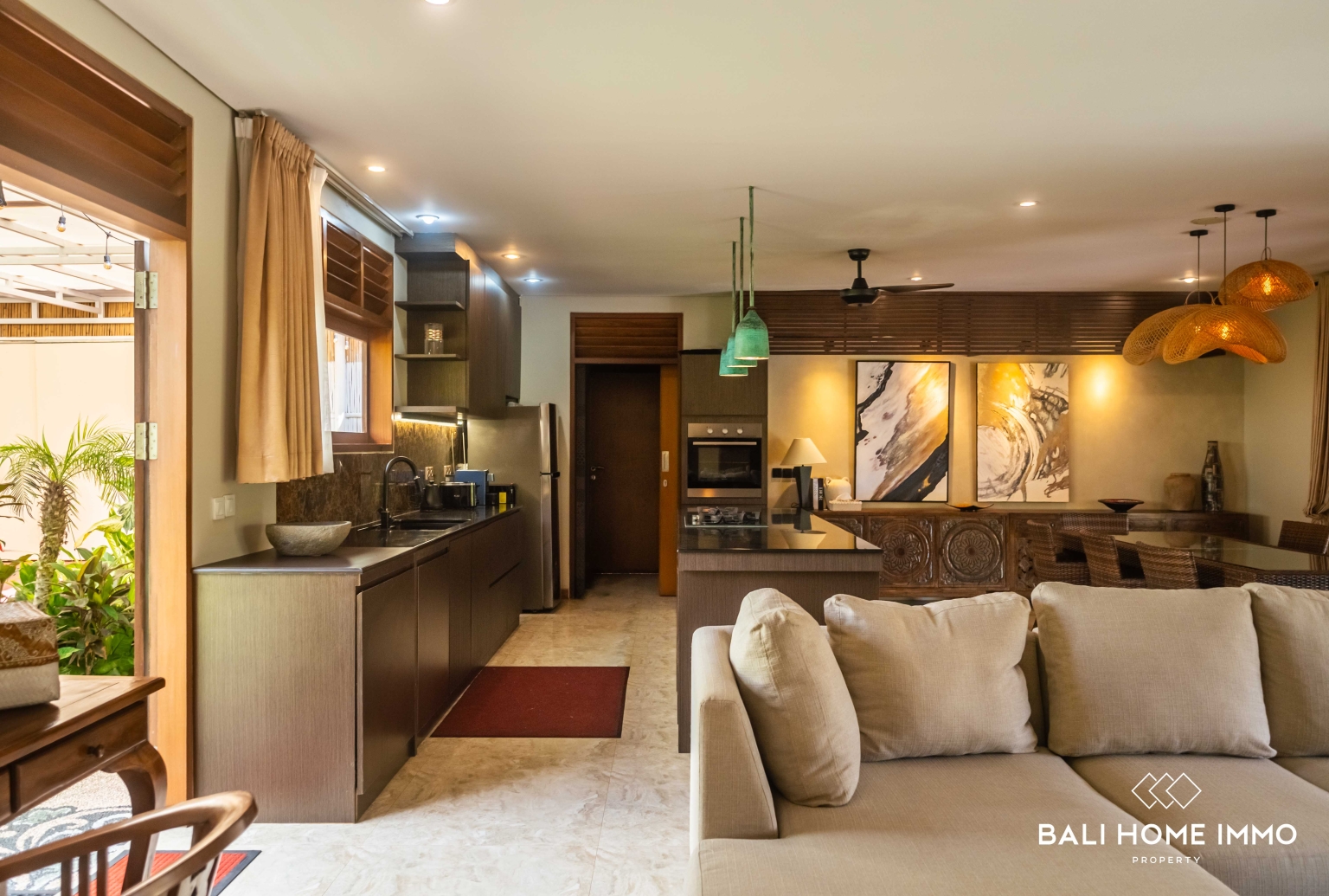 3 units villa with total 7 bedroom for sale and rental in Bali Pererenan view 7