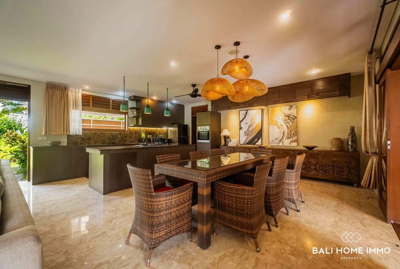 3 units villa with total 7 bedroom for sale and rental in Bali Pererenan view 10