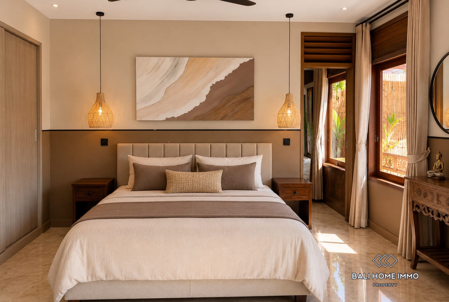 3 units villa with total 7 bedroom for sale and rental in Bali Pererenan view 11