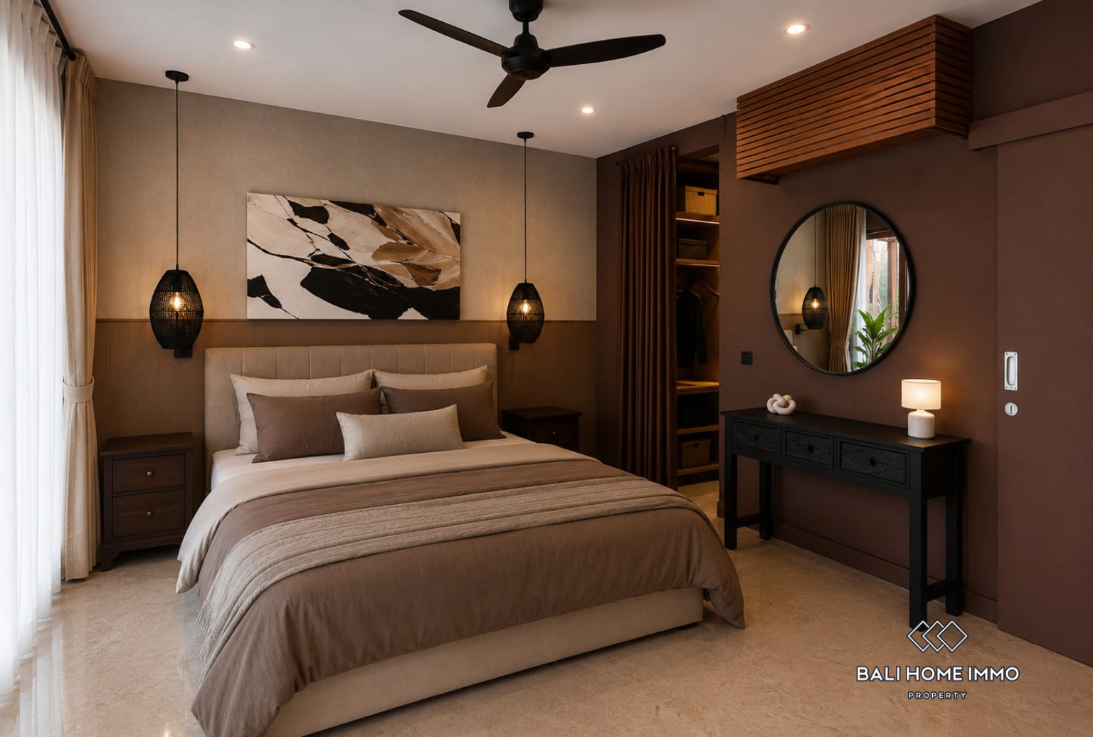 3 units villa with total 7 bedroom for sale and rental in Bali Pererenan view 14
