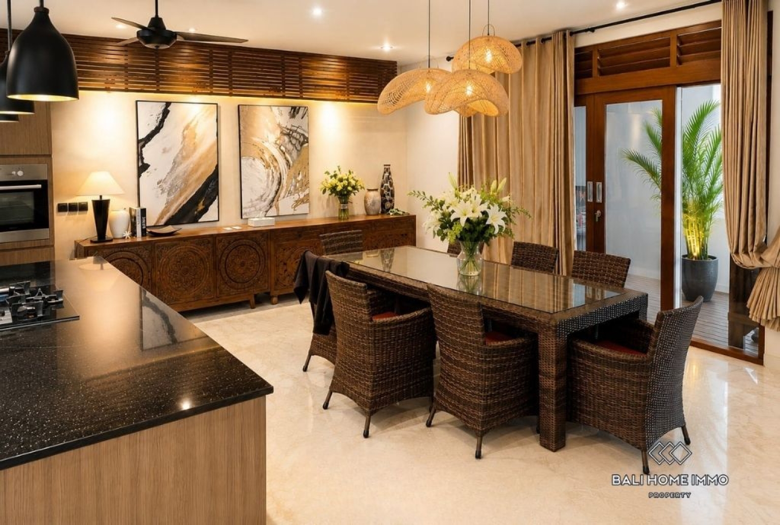 3 units villa with total 7 bedroom for sale and rental in Bali Pererenan view 7