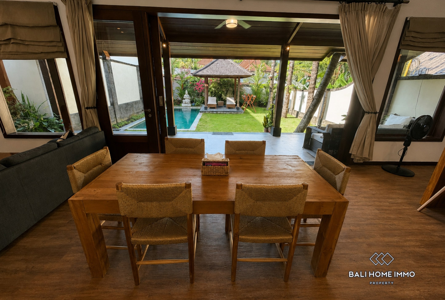 4 Bedroom Family Villa for Rent in Pererenan Northside view 7