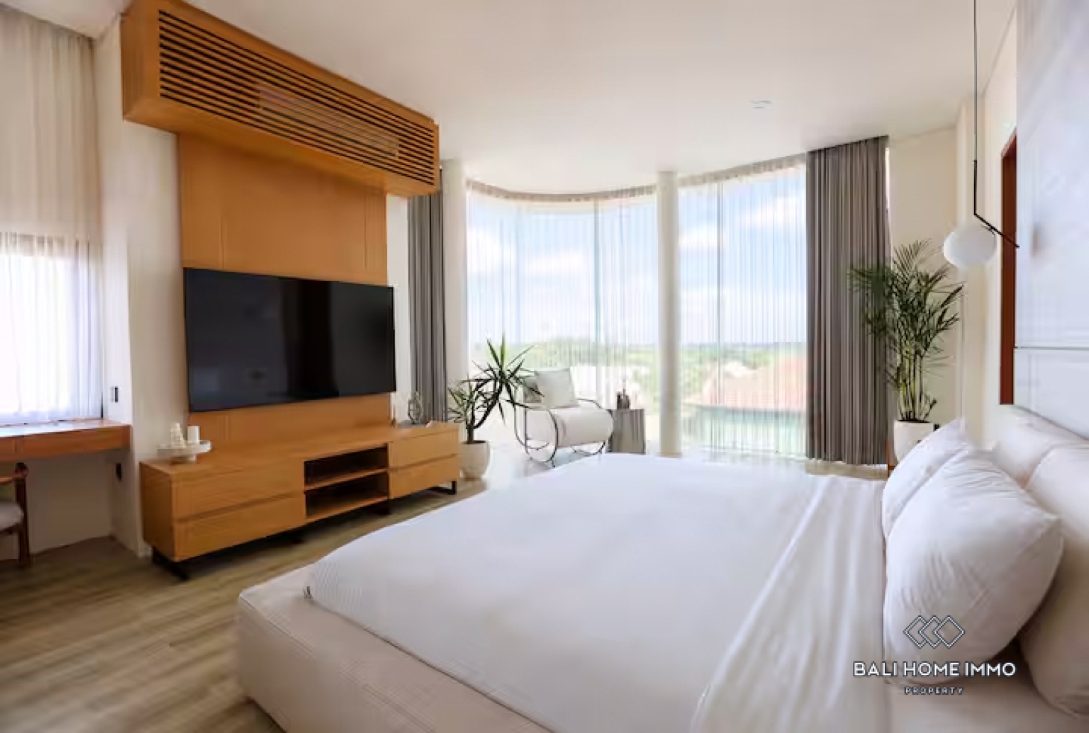 Dua unit vila 2 kamar dijual dengan status hak sewa di kawasan perumahan Canggu, Bali. view 15