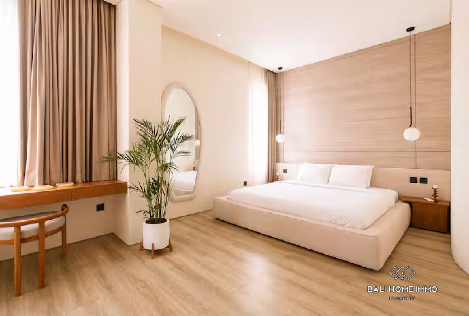 Dua unit vila 2 kamar dijual dengan status hak sewa di kawasan perumahan Canggu, Bali. view 12