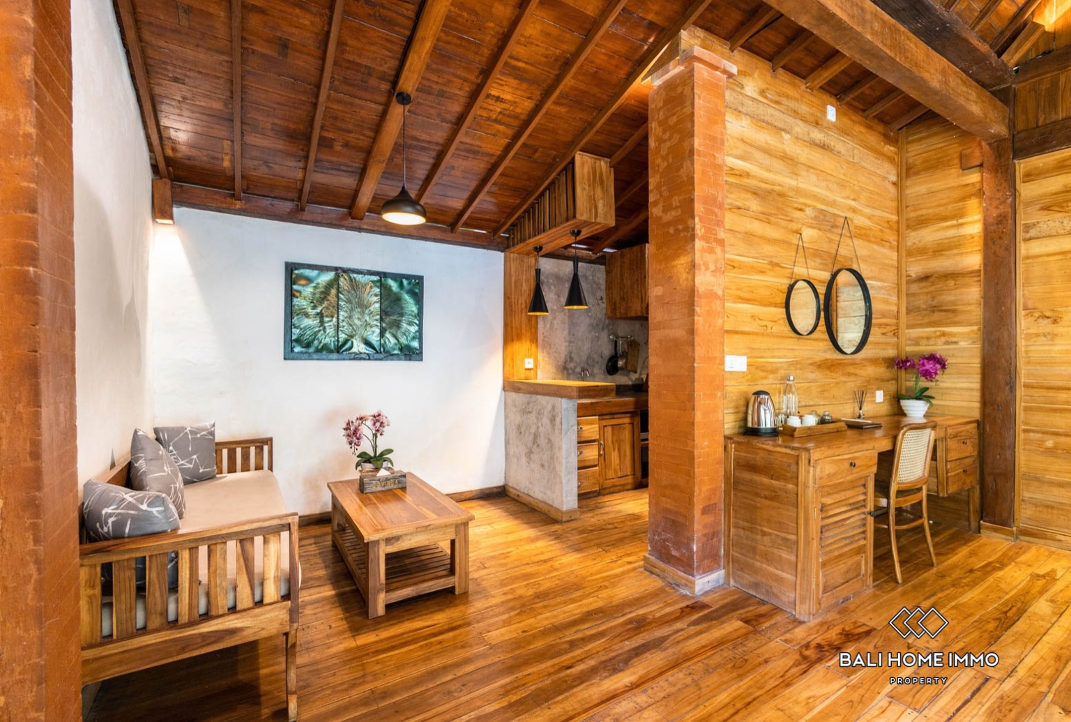 Authentic Tropical 5 Units 1 Bedroom Villa Complex for sale in Ubud view 3