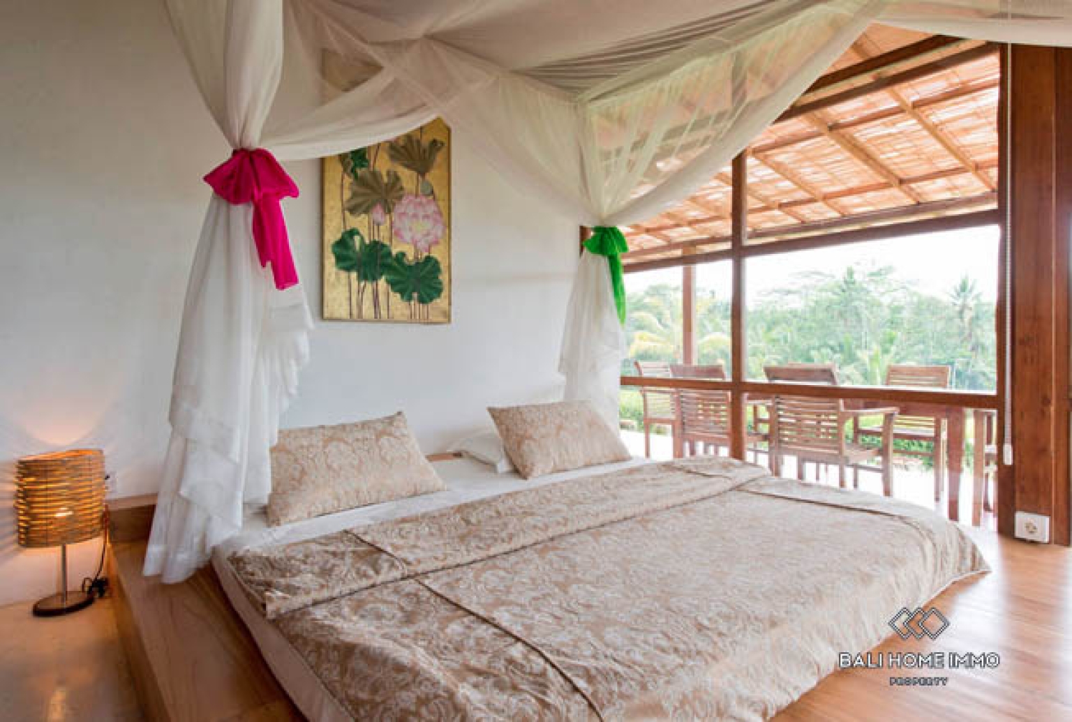 5-bedroom Villa with Ricefield View  for Rent in Ubud view 11