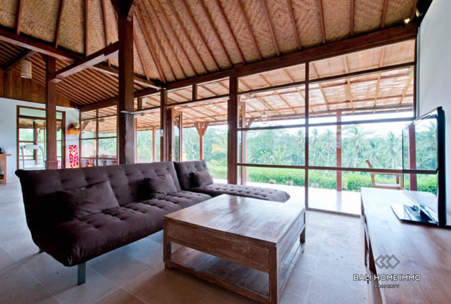 5-bedroom Villa with Ricefield View  for Rent in Ubud view 13