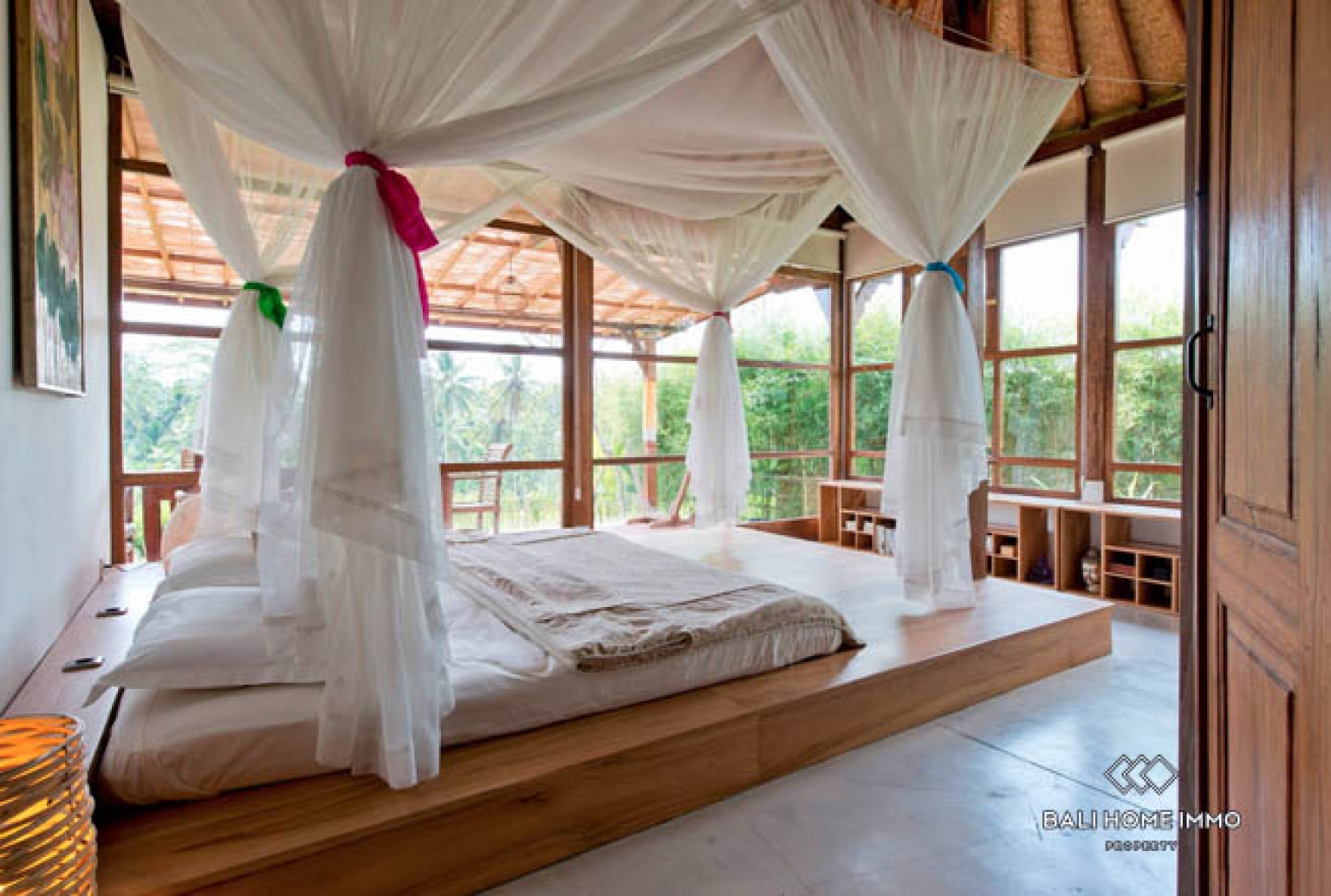 5-bedroom Villa with Ricefield View  for Rent in Ubud view 12