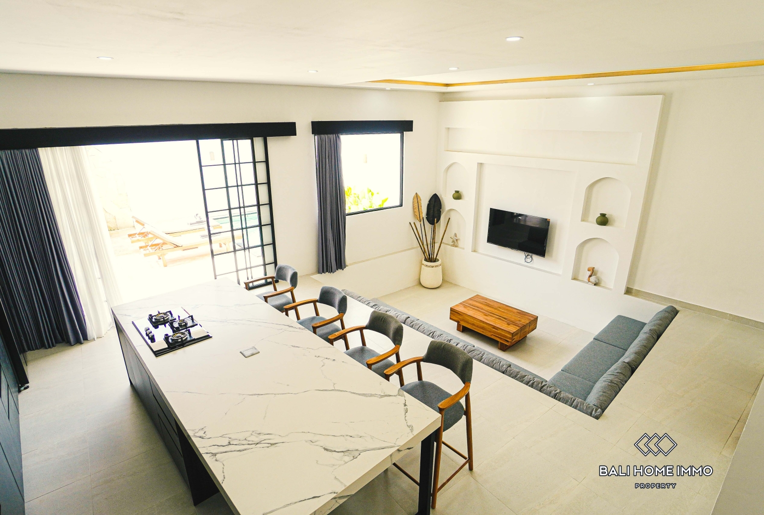 8 units of two bedroom villa for sale in Padonan Canggu view 3