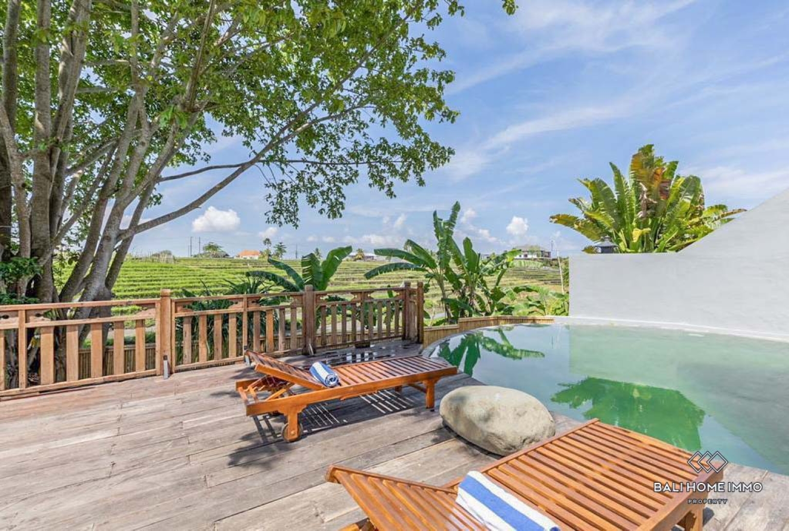Antique 3-Bedroom Villa Surrounded by Rice Fields for Yearly rental in Bali Cemagi Beach view 27