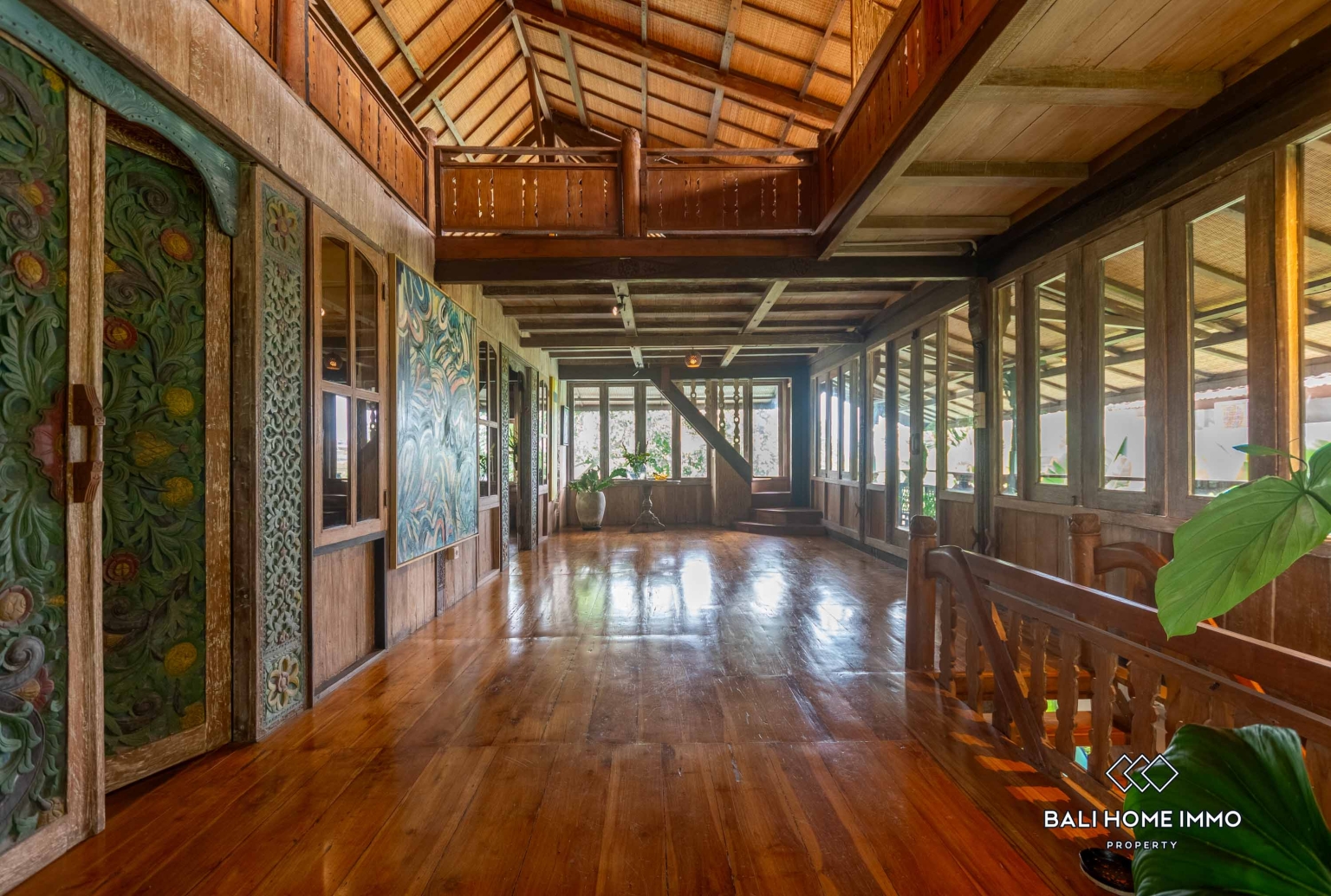 Antique 3-Bedroom Villa Surrounded by Rice Fields for Yearly rental in Bali Cemagi Beach view 6