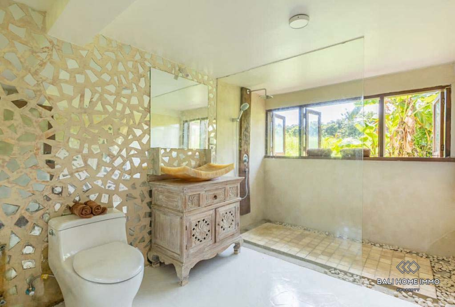 Antique 3-Bedroom Villa Surrounded by Rice Fields for Yearly rental in Bali Cemagi Beach view 21