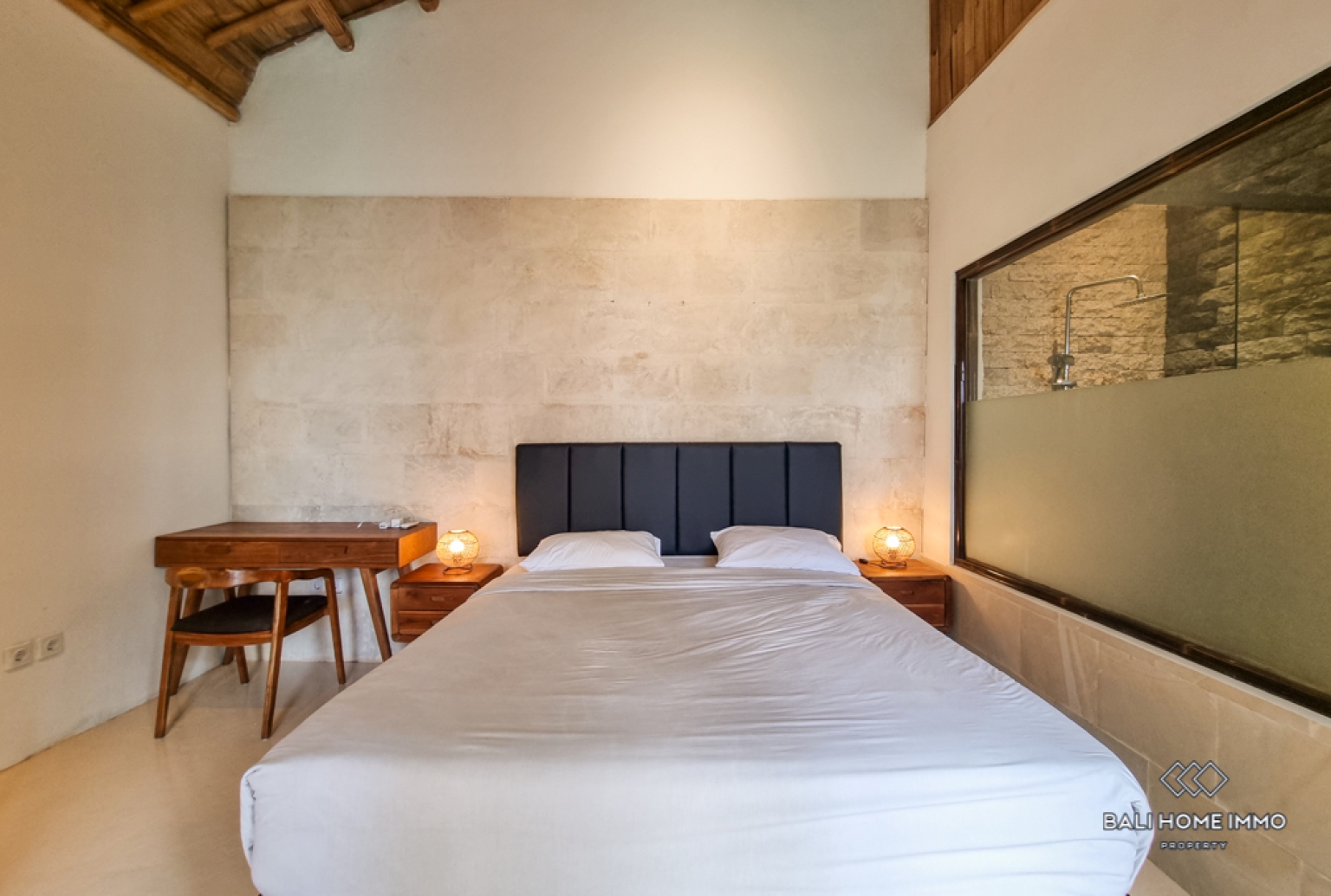 Bamboo Style 2 Bedroom Villa for Rental in Bali Pererenan North Side view 14