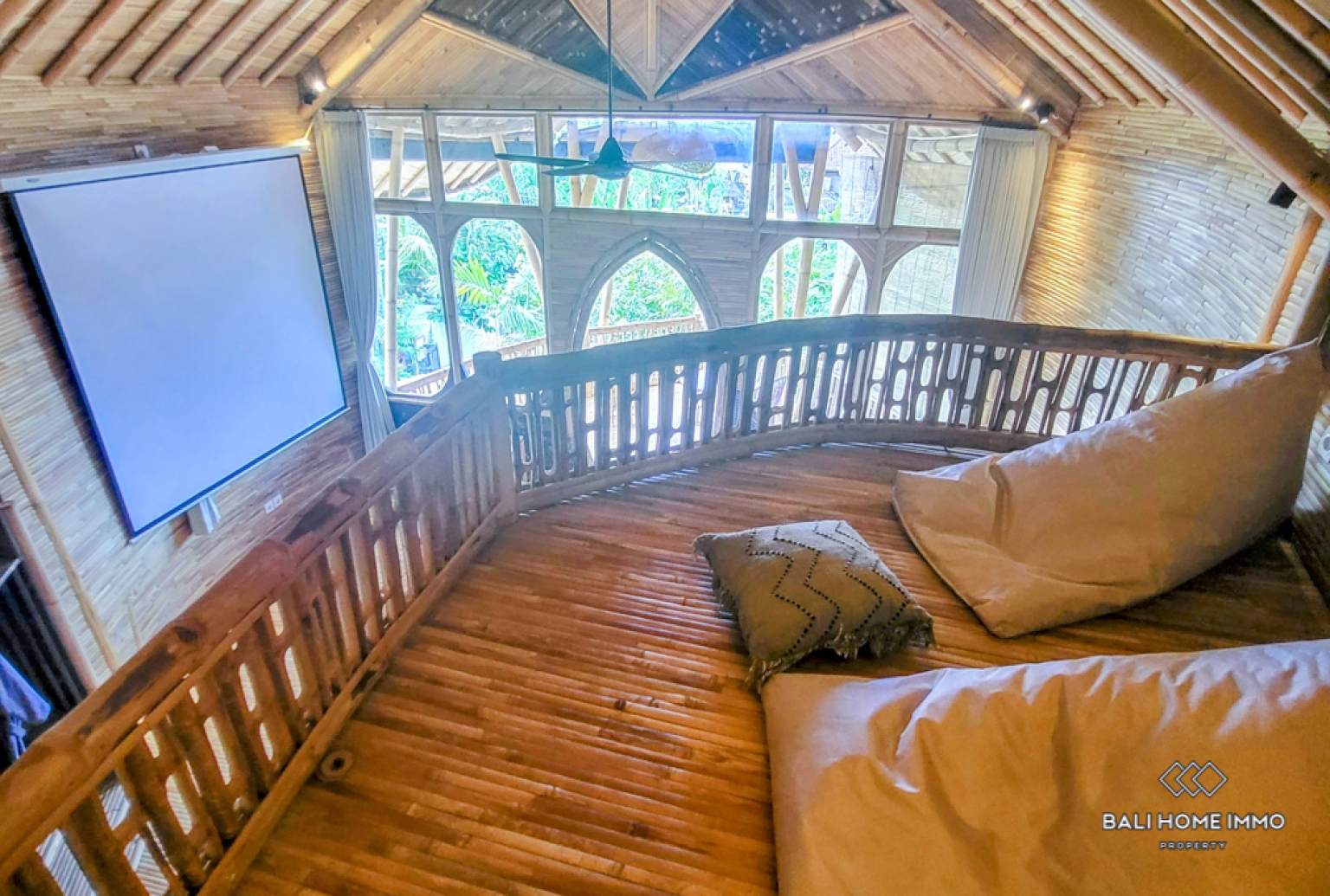Bamboo Style 2 Bedroom Villa for Rental in Bali Pererenan North Side view 12
