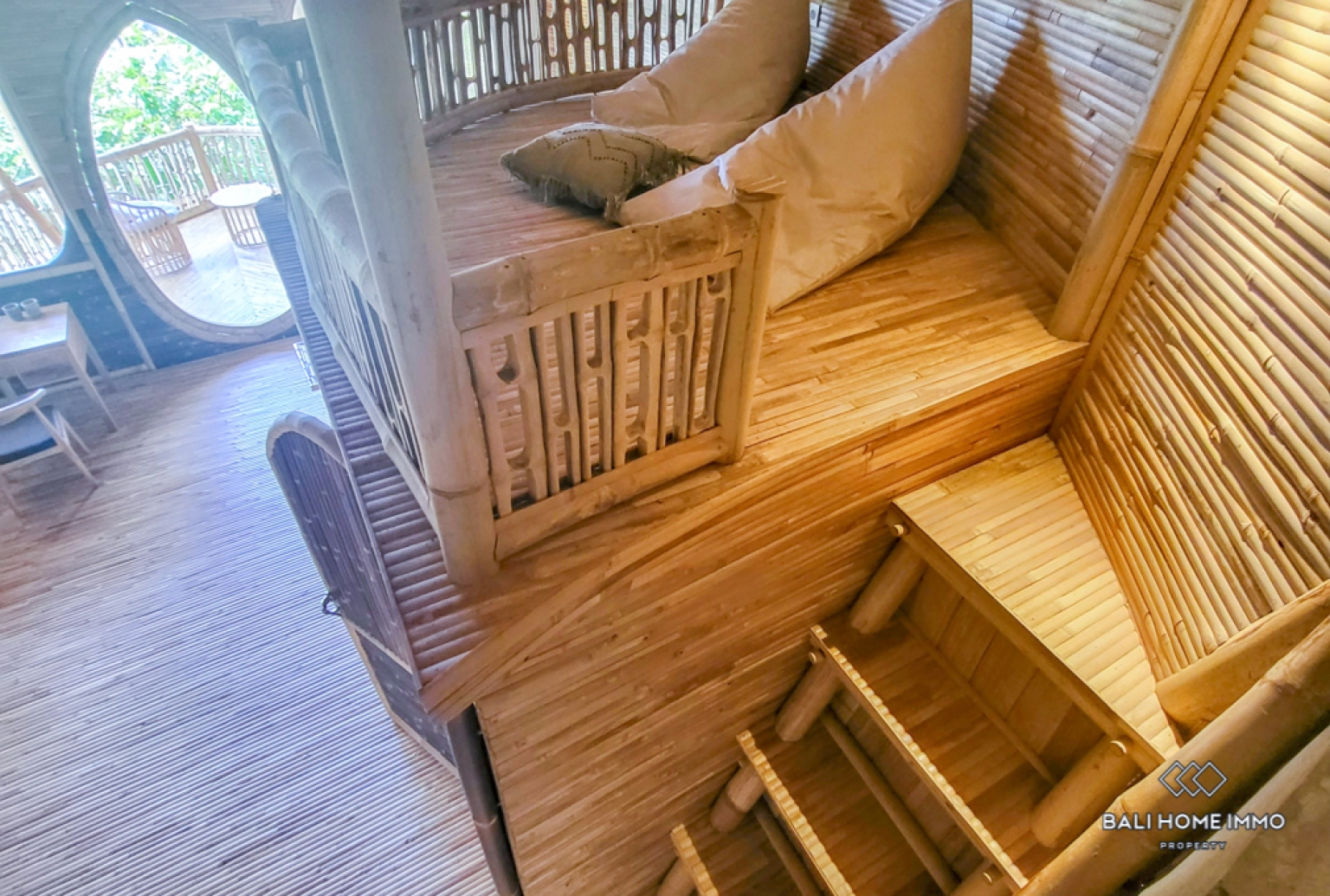 Bamboo Style 2 Bedroom Villa for Rental in Bali Pererenan North Side view 11