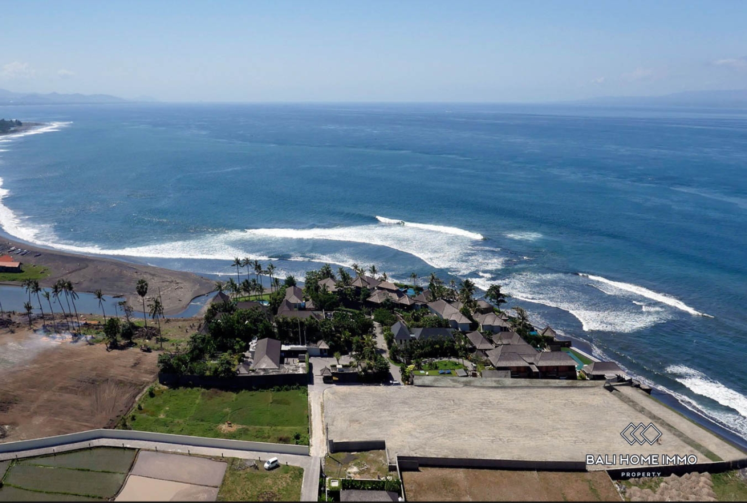 Terrain de 8800 m² en bord de mer zone rose à vendre à Pabean Beach, Sukawati view 5
