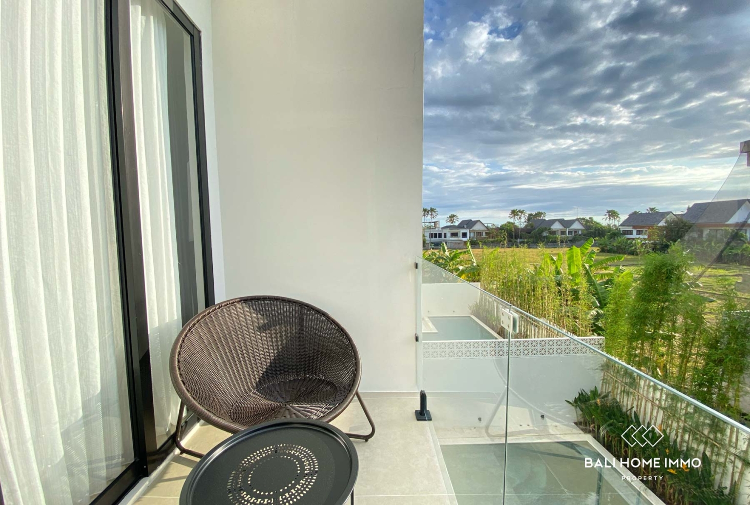 Villa de 4 chambres en bord de mer avec vue sur les rizières depuis le toit, à vendre à Cemagi, Bali view 16