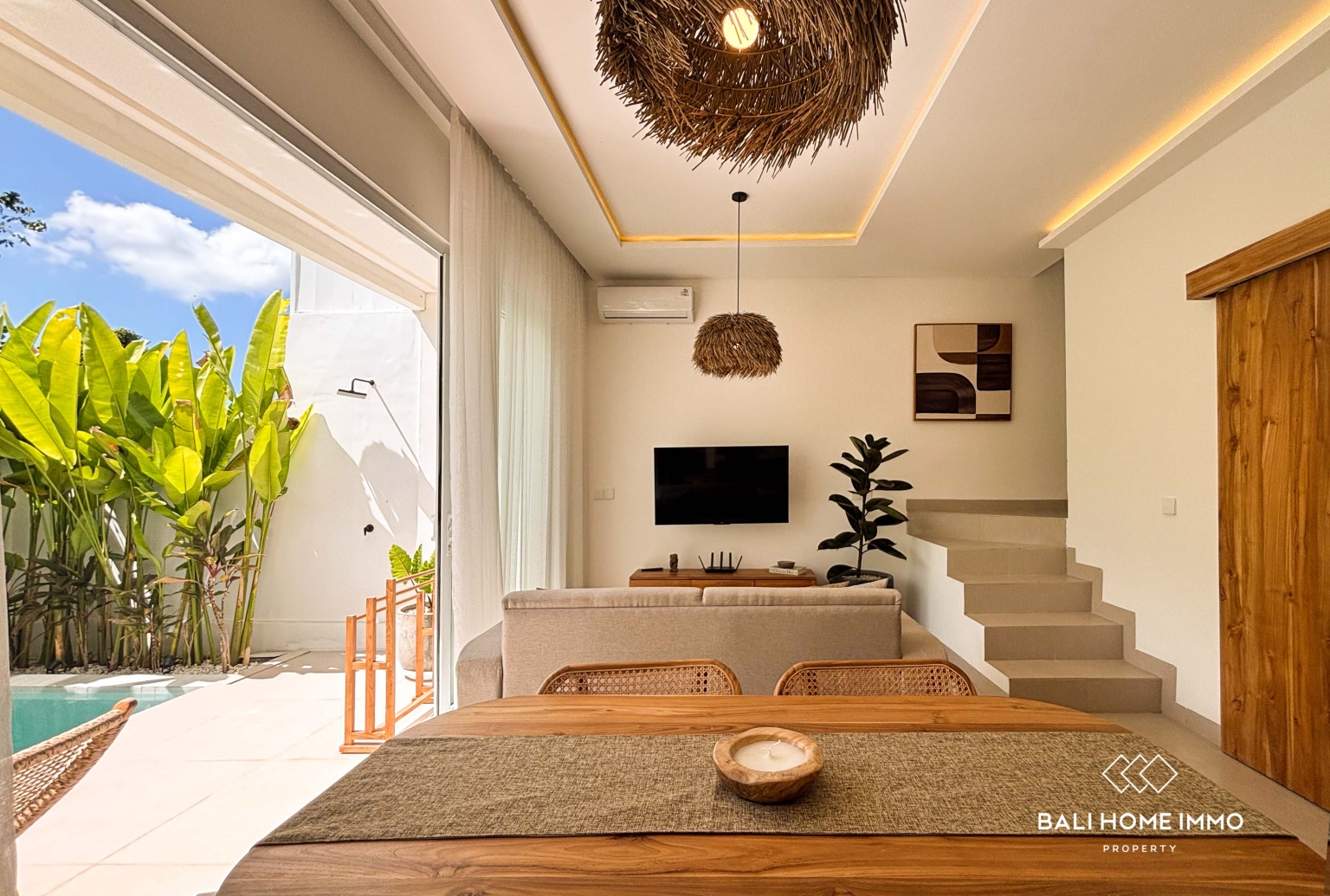 VILLA INDAH 2 KAMAR UNTUK DIJUAL DENGAN STATUS LEASEHOLD DI ULUWATU DEKAT PANTAI BALANGAN view 8