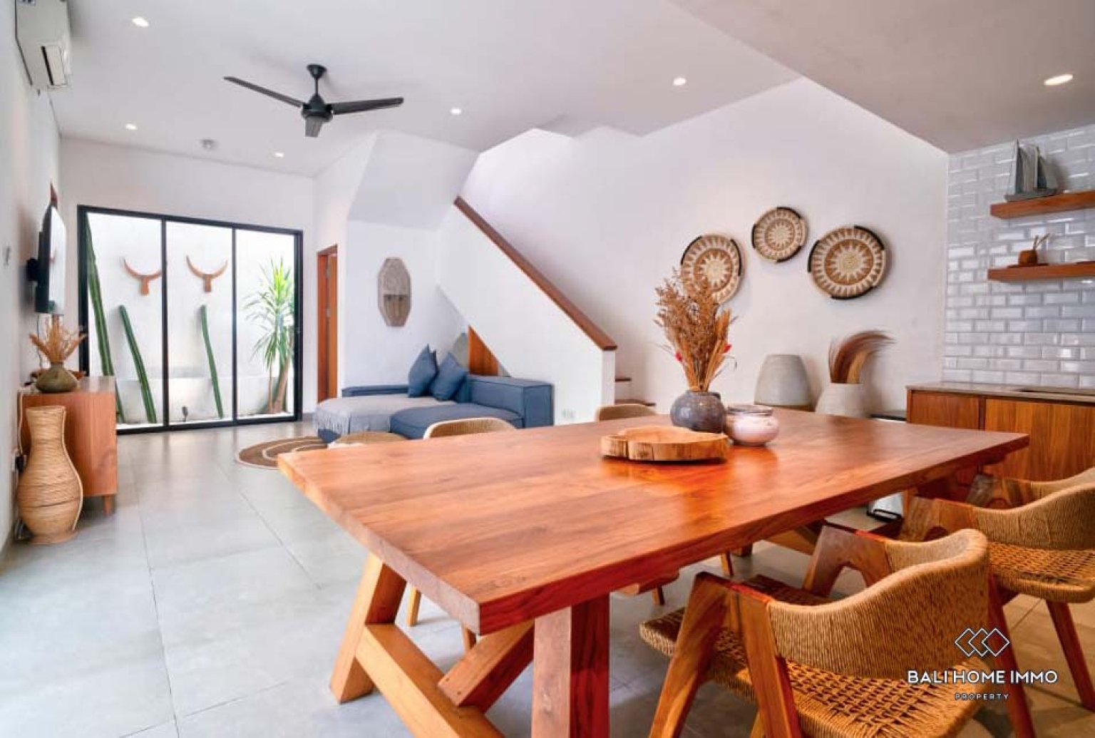 beautiful 2 bedrooms villa with ricefield view for rental in Bali - Umalas view 6