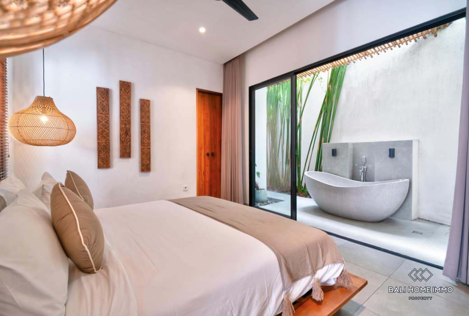 beautiful 2 bedrooms villa with ricefield view for rental in Bali - Umalas view 15
